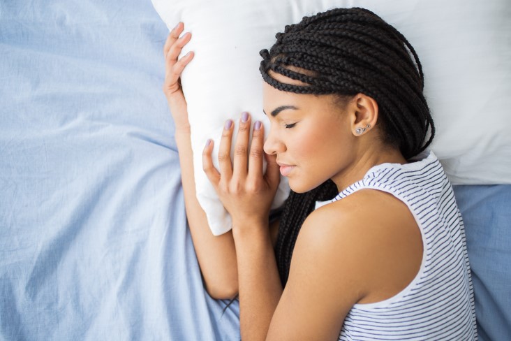 sleeping tips for long hair
