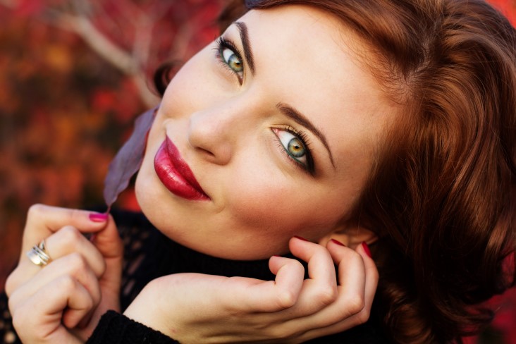 right fall makeup color palette