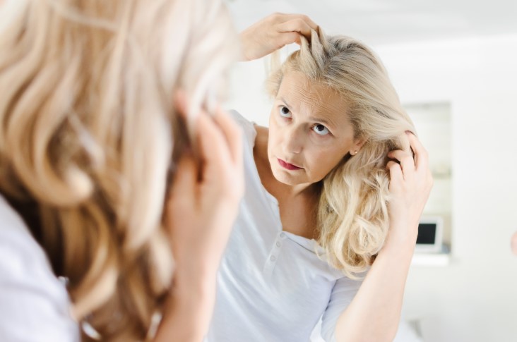 how to handle greying hair