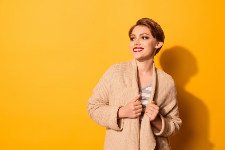trendy short autumn hair style