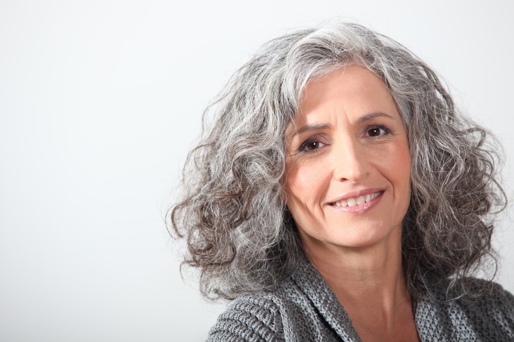 hiding or rocking grey hair