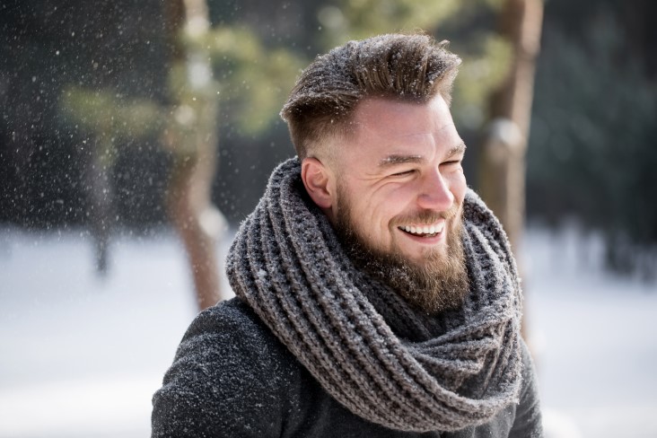 Growing healthy beard for winter