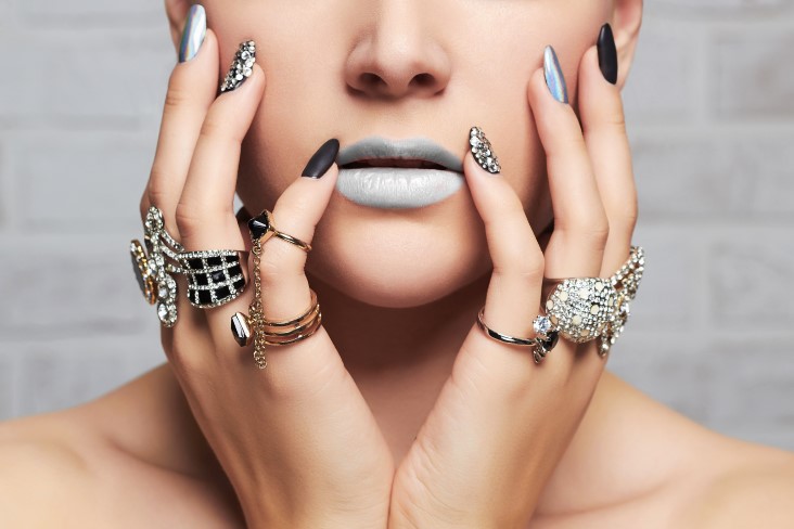using gold or silver styles