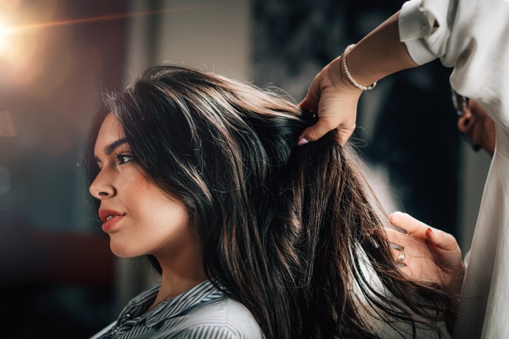 Keeping long hair healthy