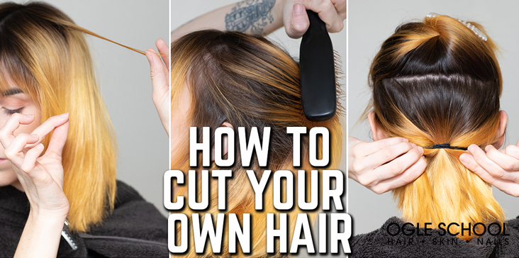 best way to cut long hair yourself