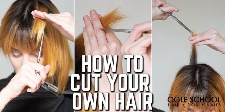 How to cut your own hair evenly