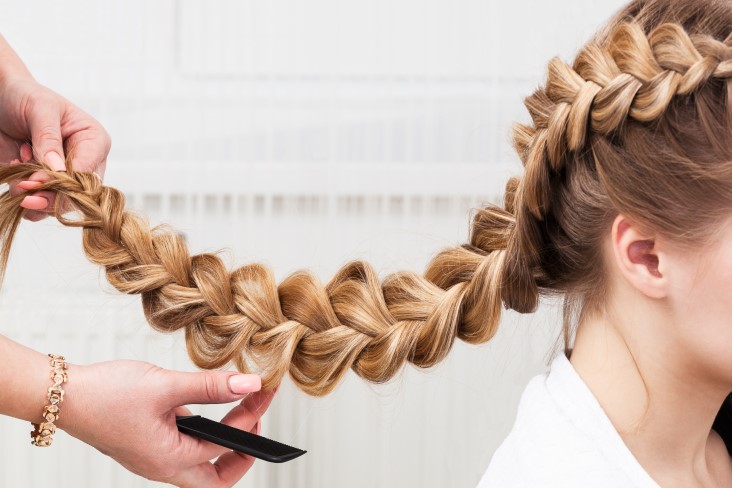 Learning new cosmetology hair braids