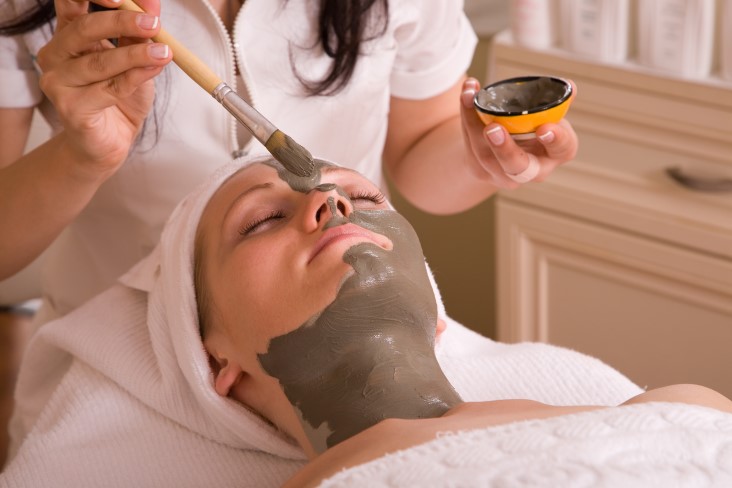 Learning different skincare in esthetics